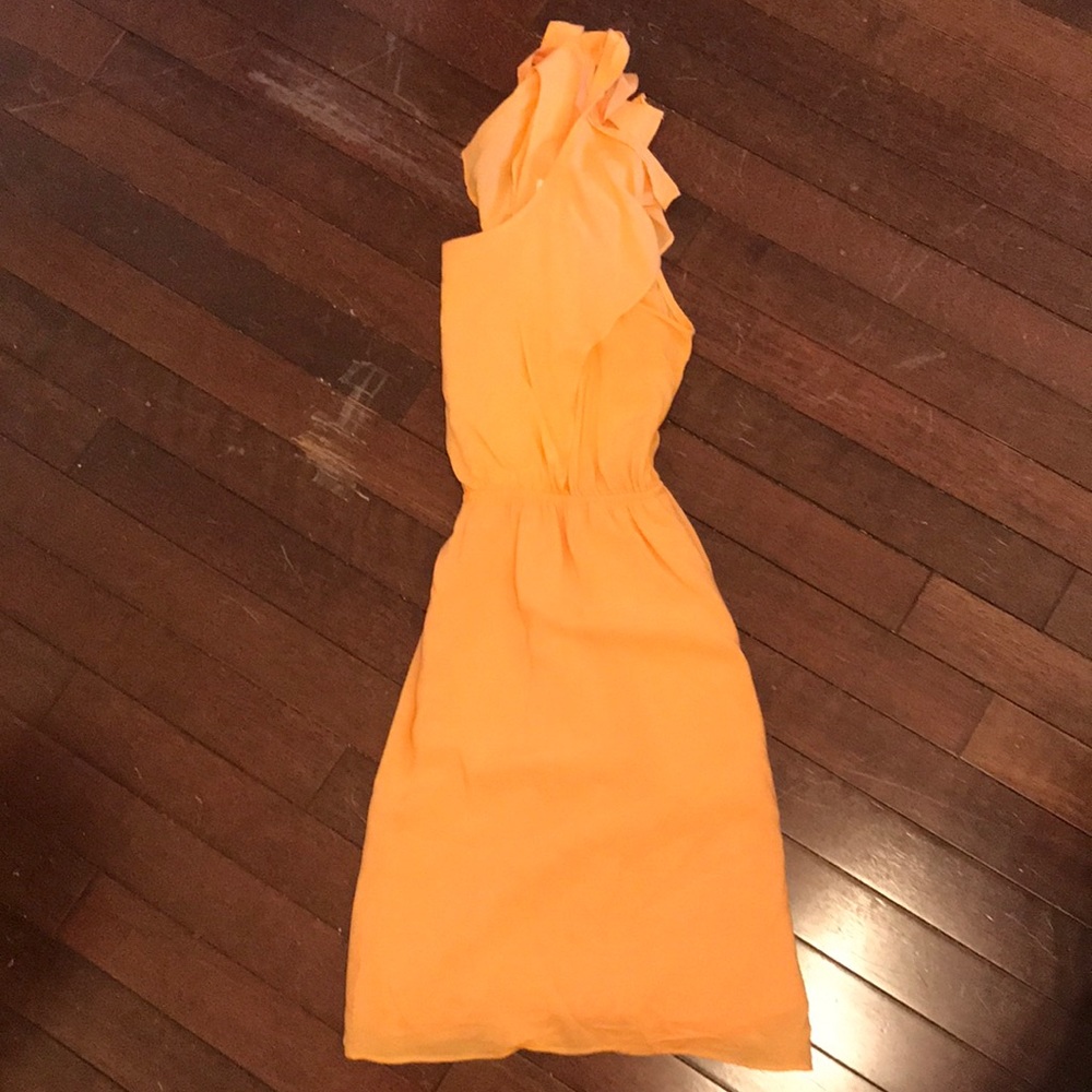 Peach dress